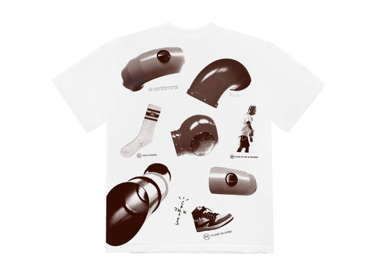 Travis Scott Rules T-shirt White