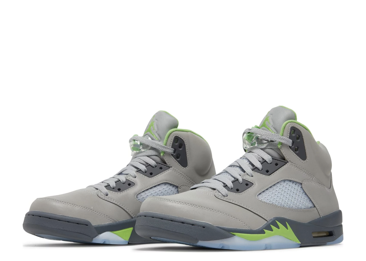 Jordan 5 Retro Green Bean (2022) (Grade School) - photo 2