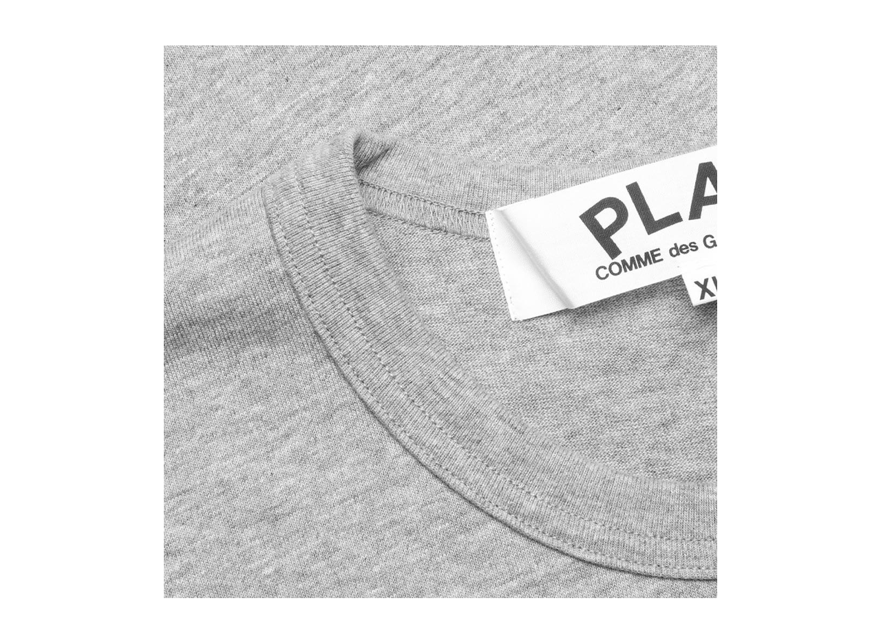 Comme des Garcons Play Black Heart T-shirt Grey (M) - photo 4
