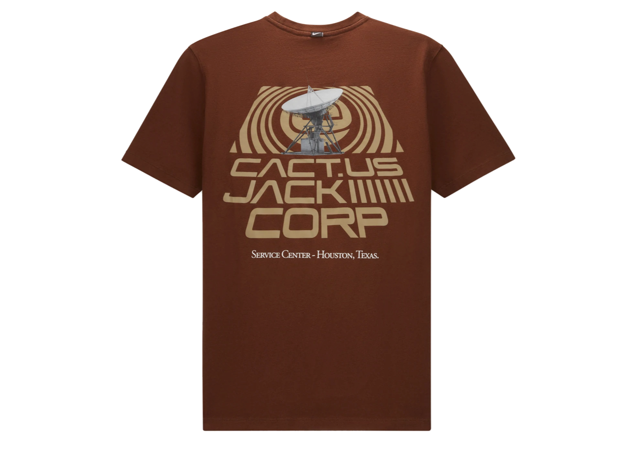 Travis Scott CACT.US CORP x Nike NRG BH T-shirt Brown (Asia Sizing) (Unisex) - photo 2