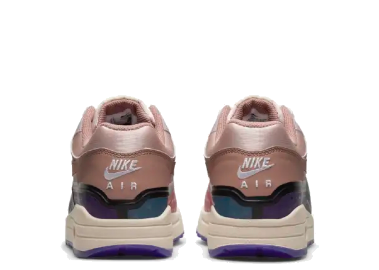 Nike Air Max 1 Premium Plum Fog Fossil Rose (Women's) - photo 3