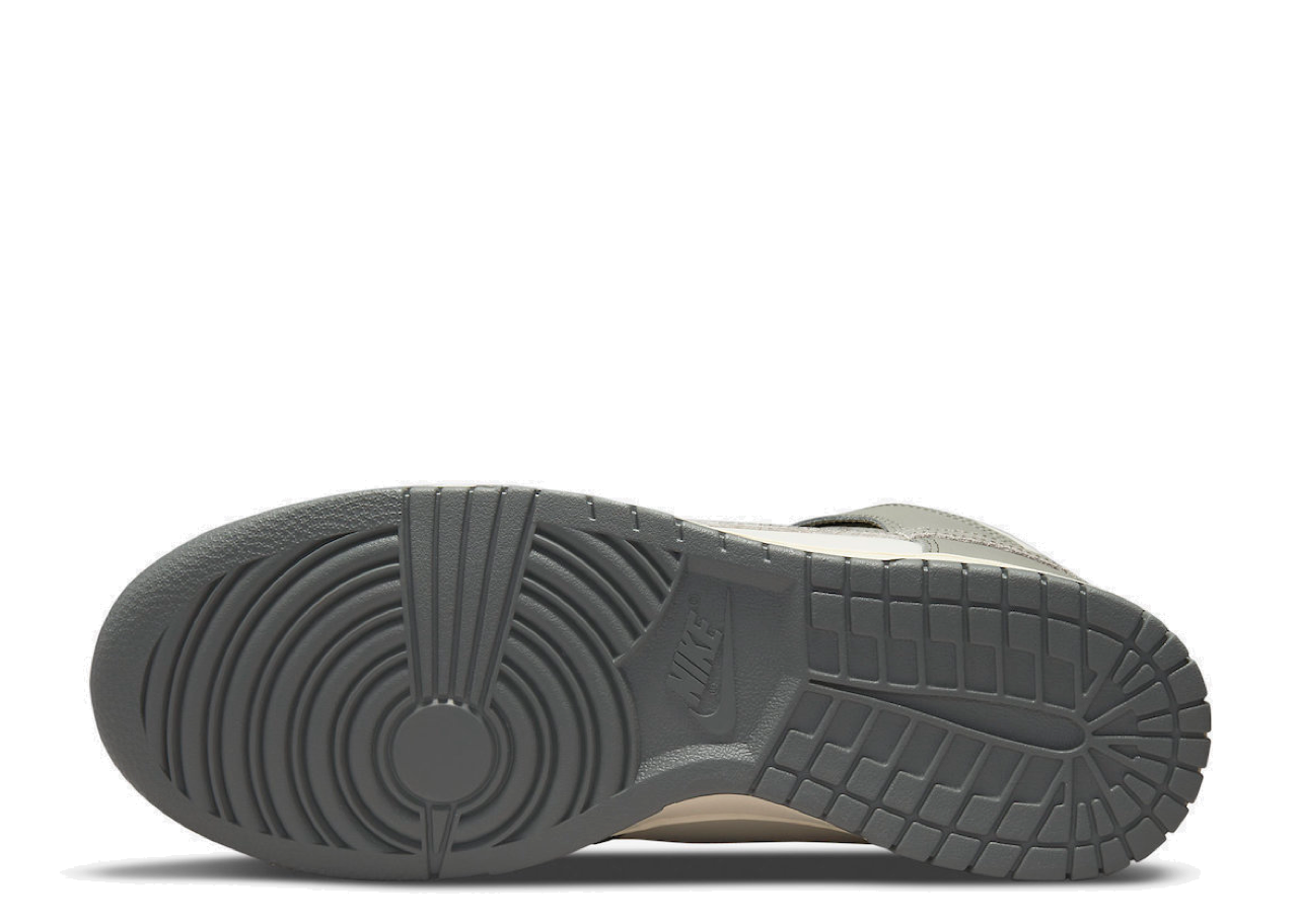 Nike Dunk High Vintage Light Bone Grey - photo 4