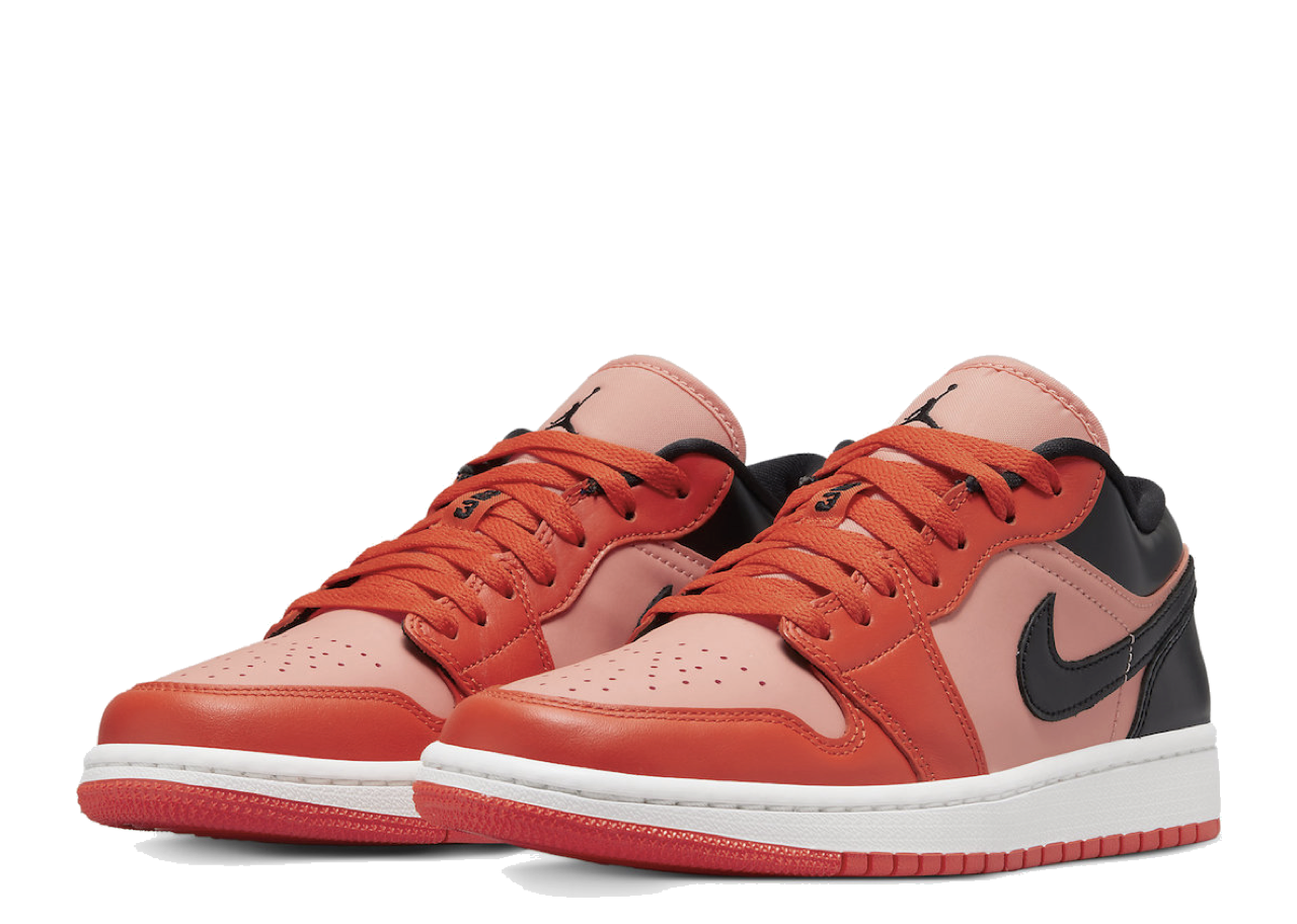 Air Jordan 1 Low Orange Black (Women's) - photo 2