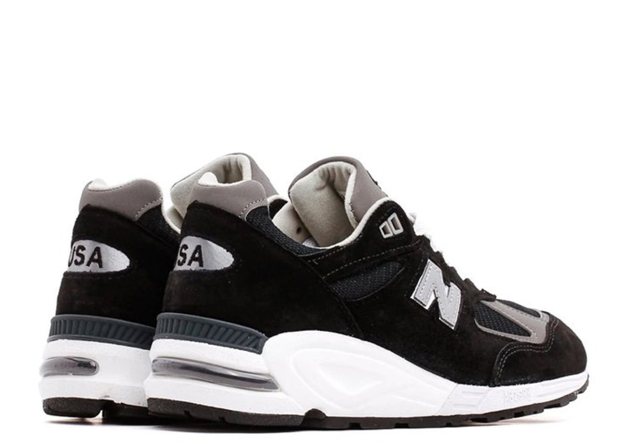 New Balance 990v2 MiUSA Black Grey - photo 3