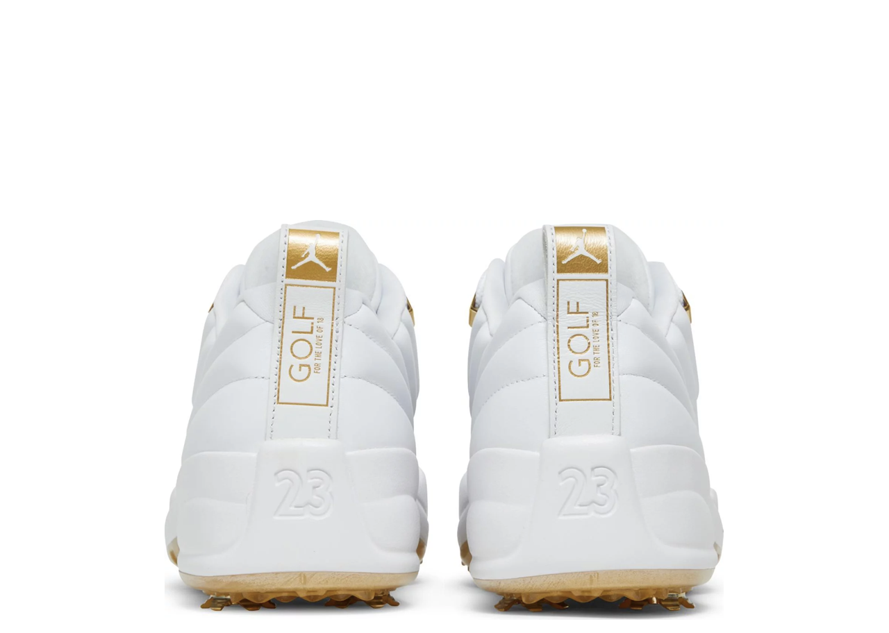 Air Jordan 12 Golf Metallic Gold - photo 3