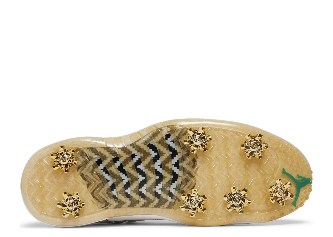 Air Jordan 12 Golf Metallic Gold - photo 4