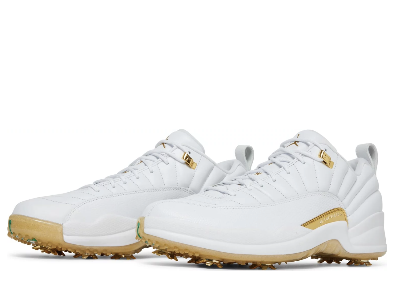Air Jordan 12 Golf Metallic Gold - photo 2