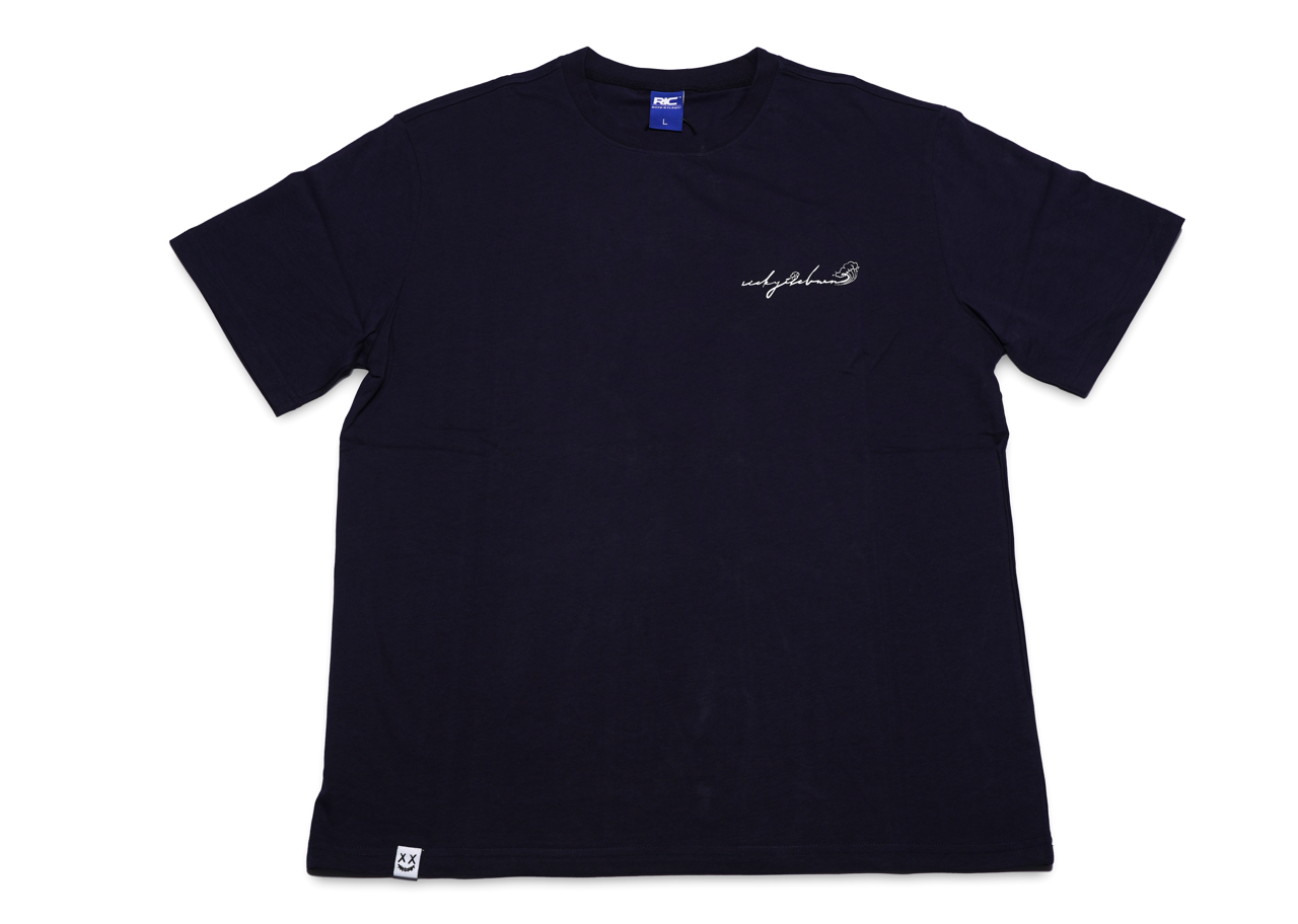 Ricky Is Clown Ocean Wave Tee Navy - photo 2