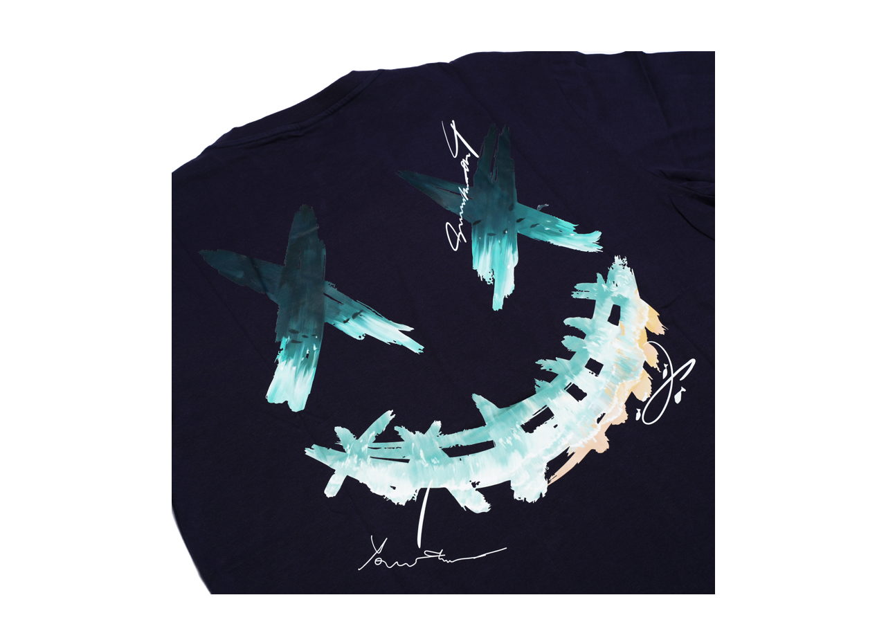 Ricky Is Clown Ocean Wave Tee Navy - photo 3