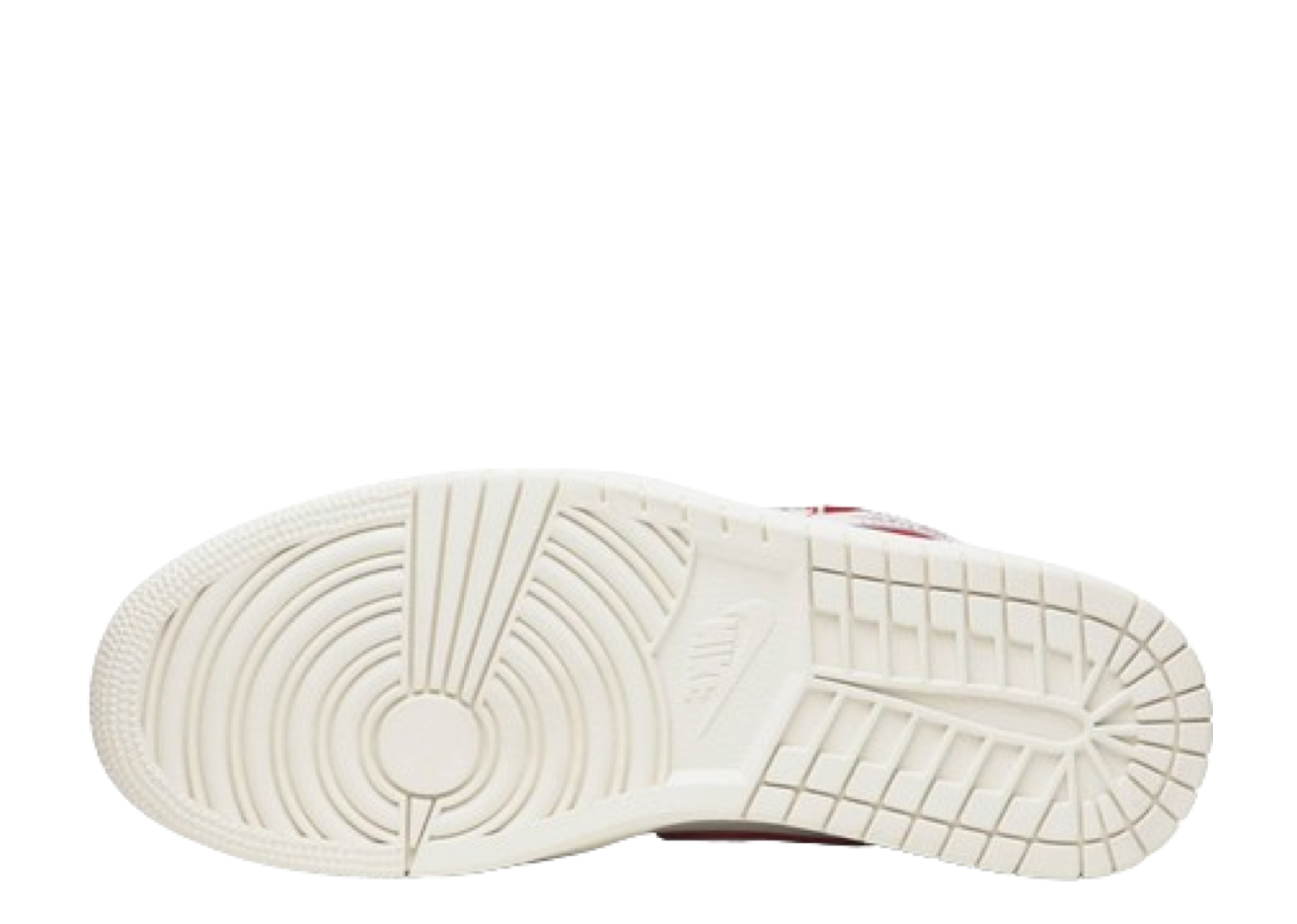 Air Jordan 1 Retro High Phantom Gym Red - photo 4