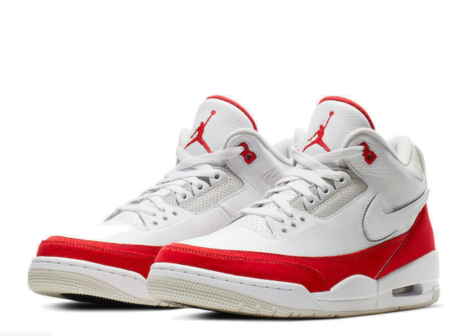 Jordan 3 Retro Tinker White University Red - photo 2