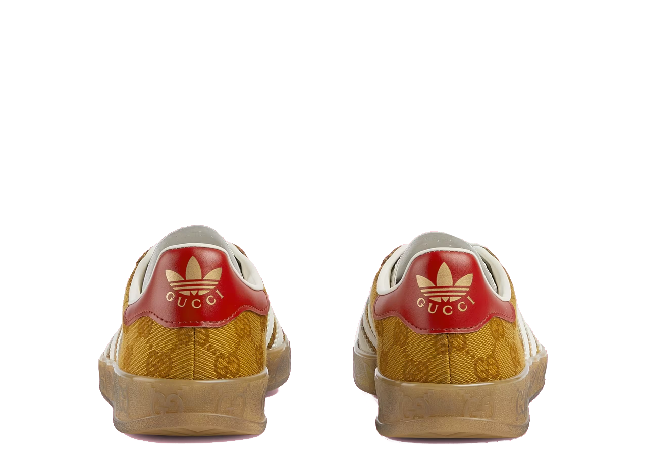 Adidas Gazelle Gucci Original GG Biege Brown (Women's) - photo 3