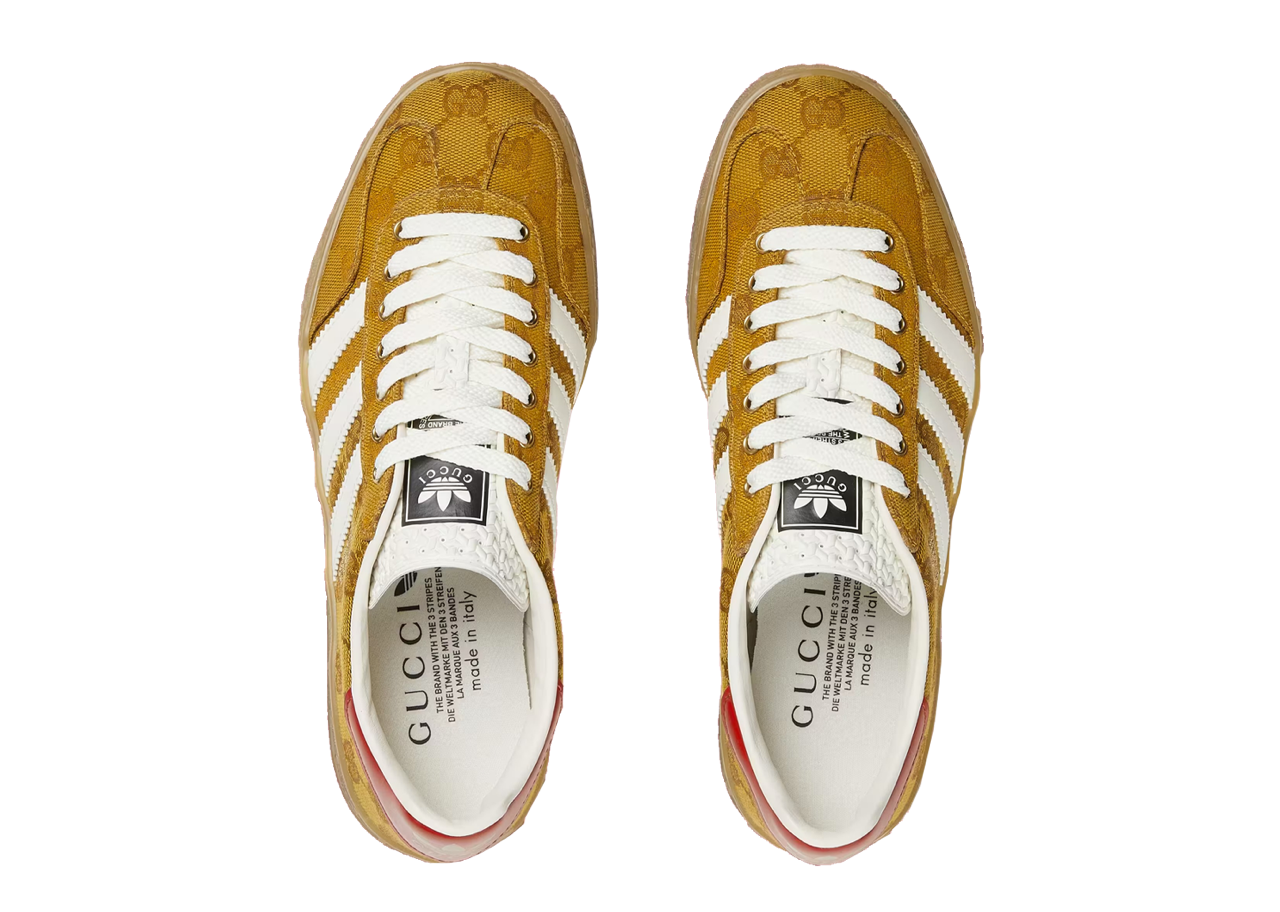 Adidas Gazelle Gucci Original GG Biege Brown (Women's) - photo 4