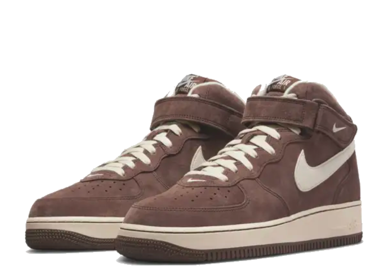 Nike Air Force 1 Mid QS Chocolate - photo 2