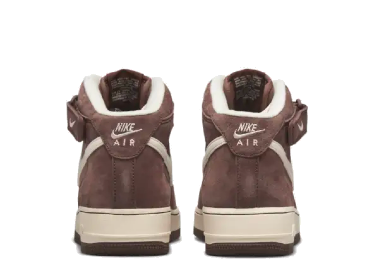 Nike Air Force 1 Mid QS Chocolate - photo 3