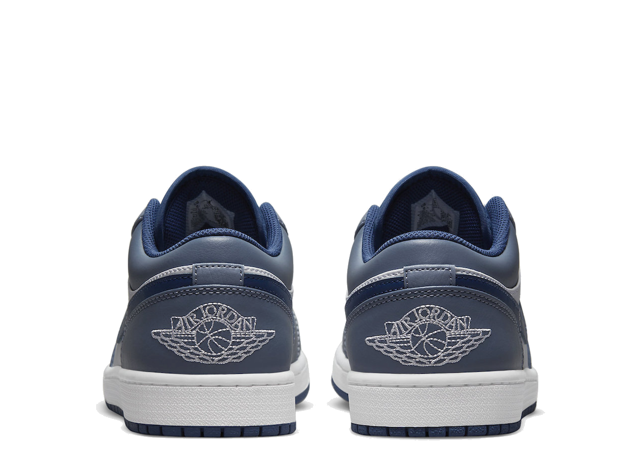 Air Jordan 1 Low Slate Blue Navy (Grade School) - photo 3