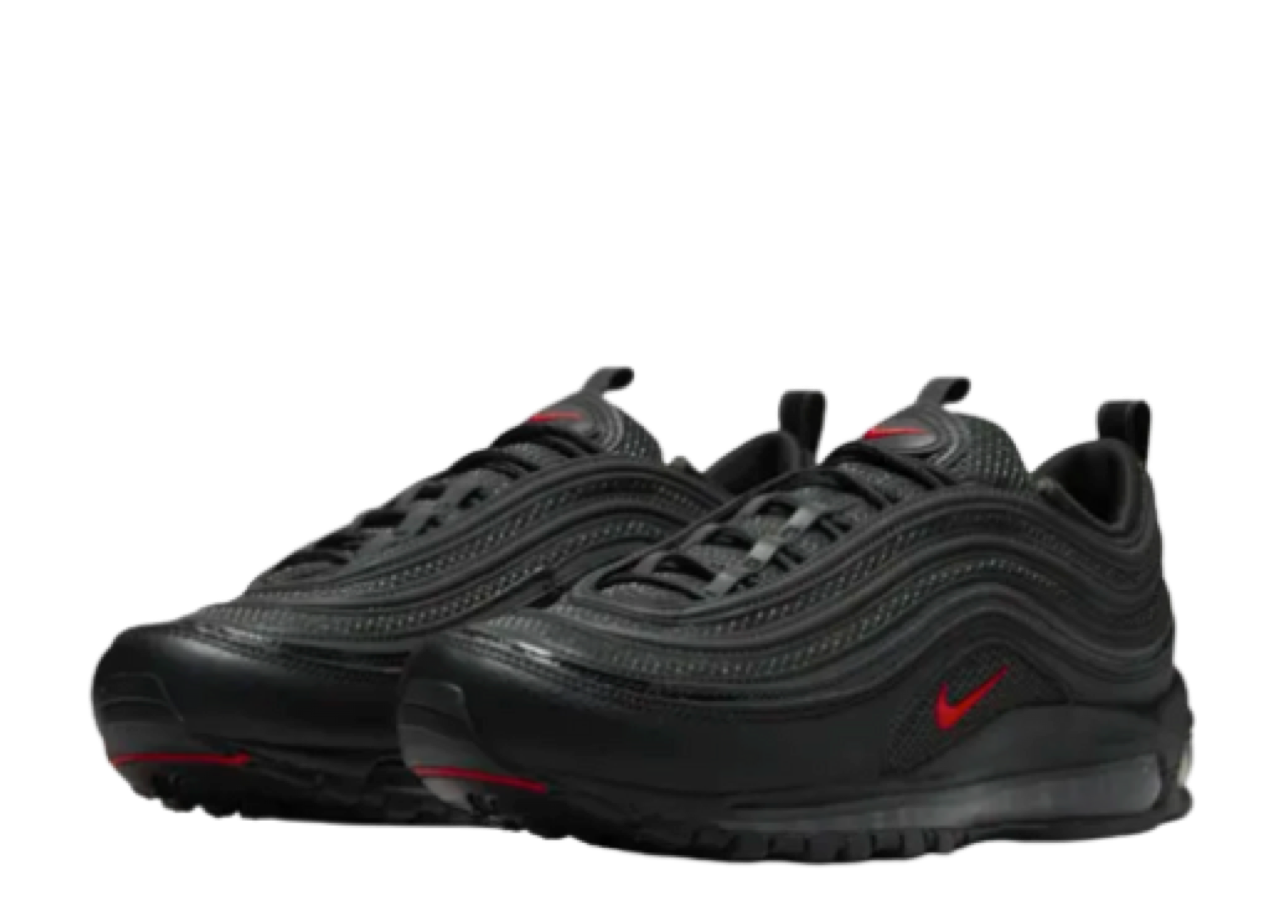 Nike Air Max 97 Black and University Red - photo 2