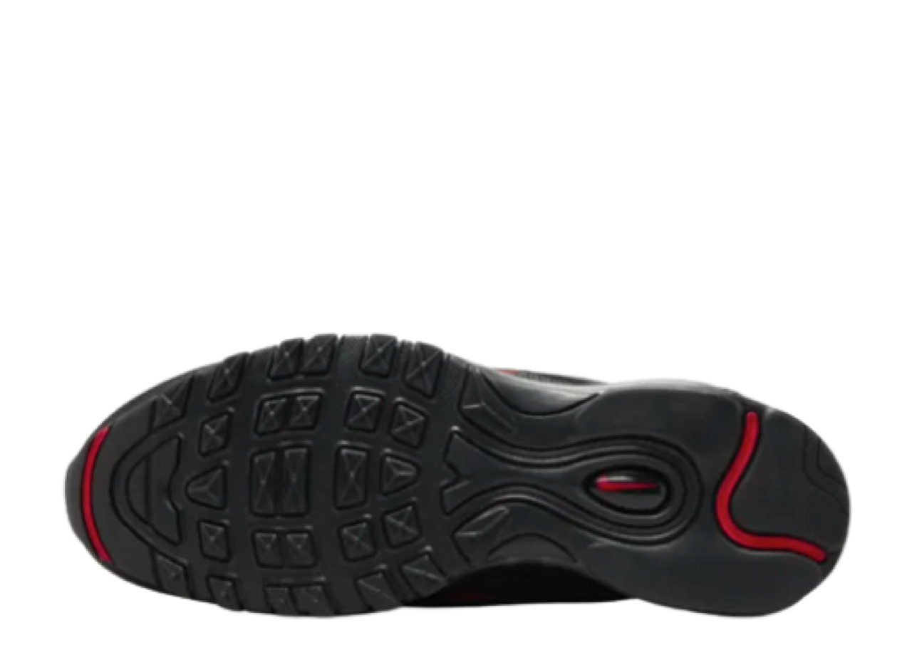Nike Air Max 97 Black and University Red - photo 4