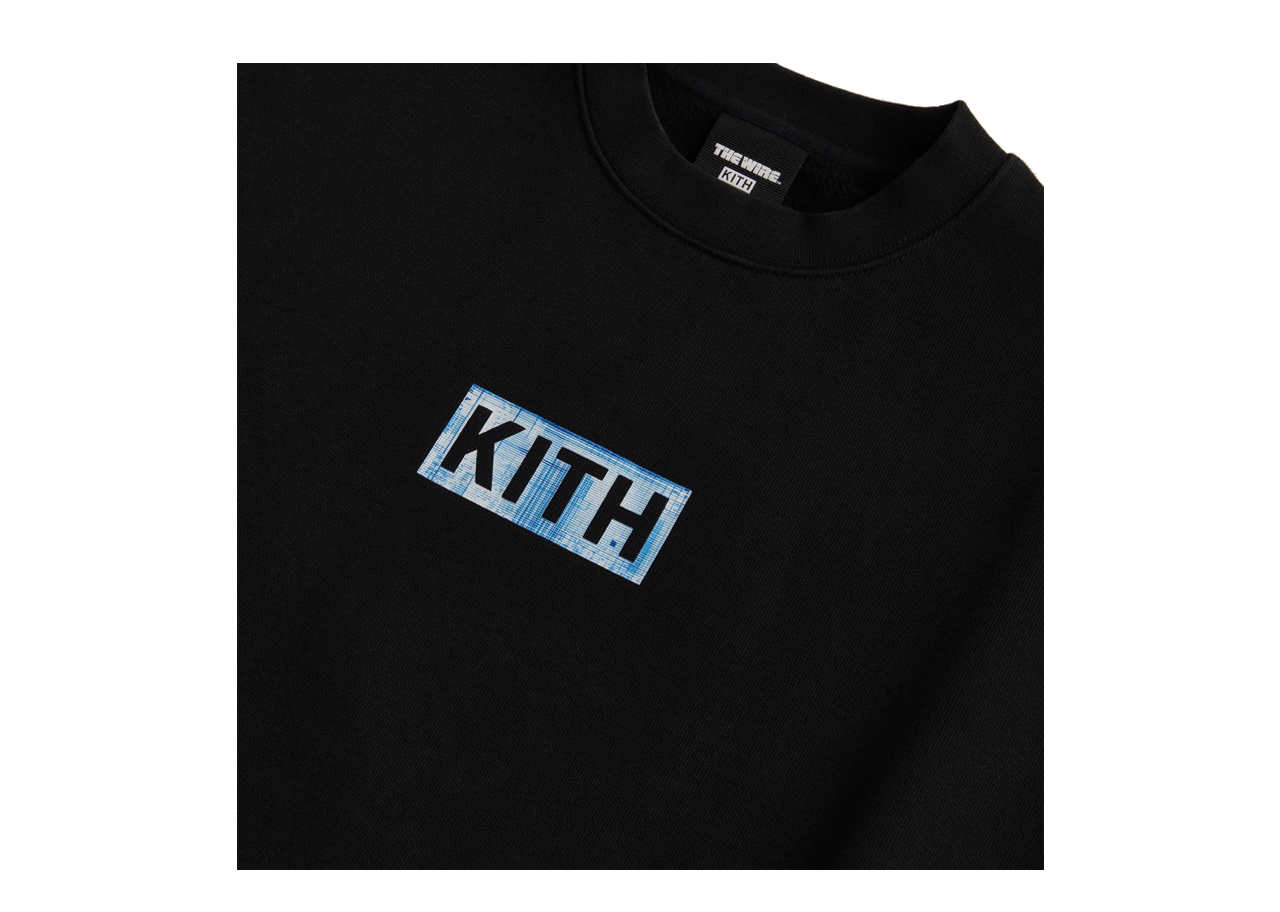 Kith The Wire Rules Change Vintage Crewneck Black - photo 3