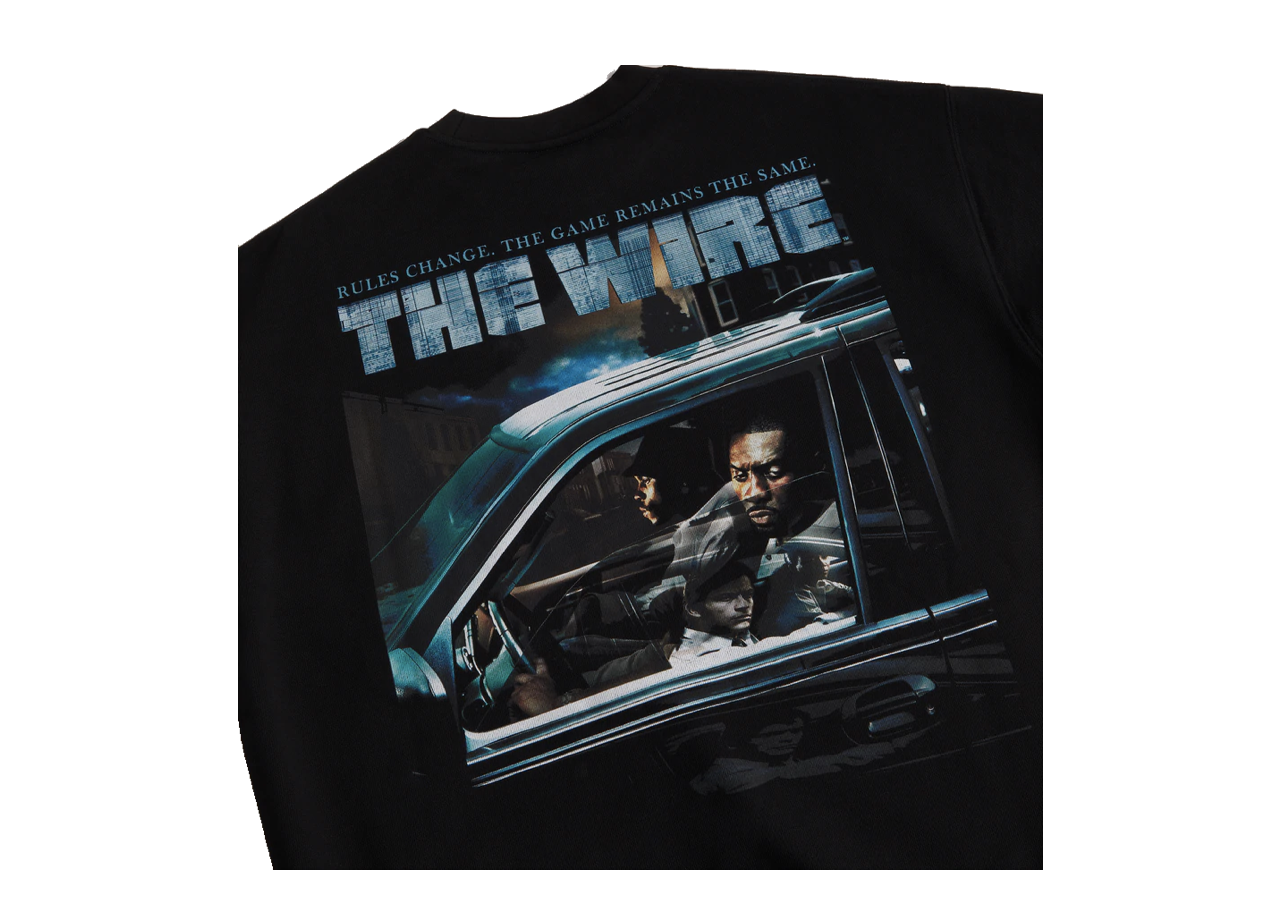 Kith The Wire Rules Change Vintage Crewneck Black - photo 4