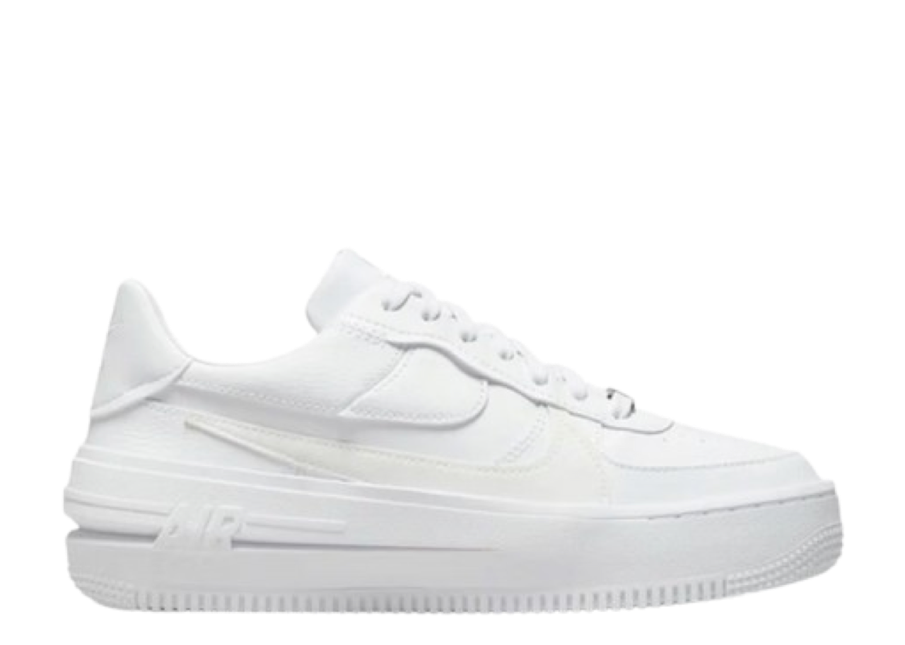 Nike Air Force 1 PLT.AF.ORM Triple White (Women's)