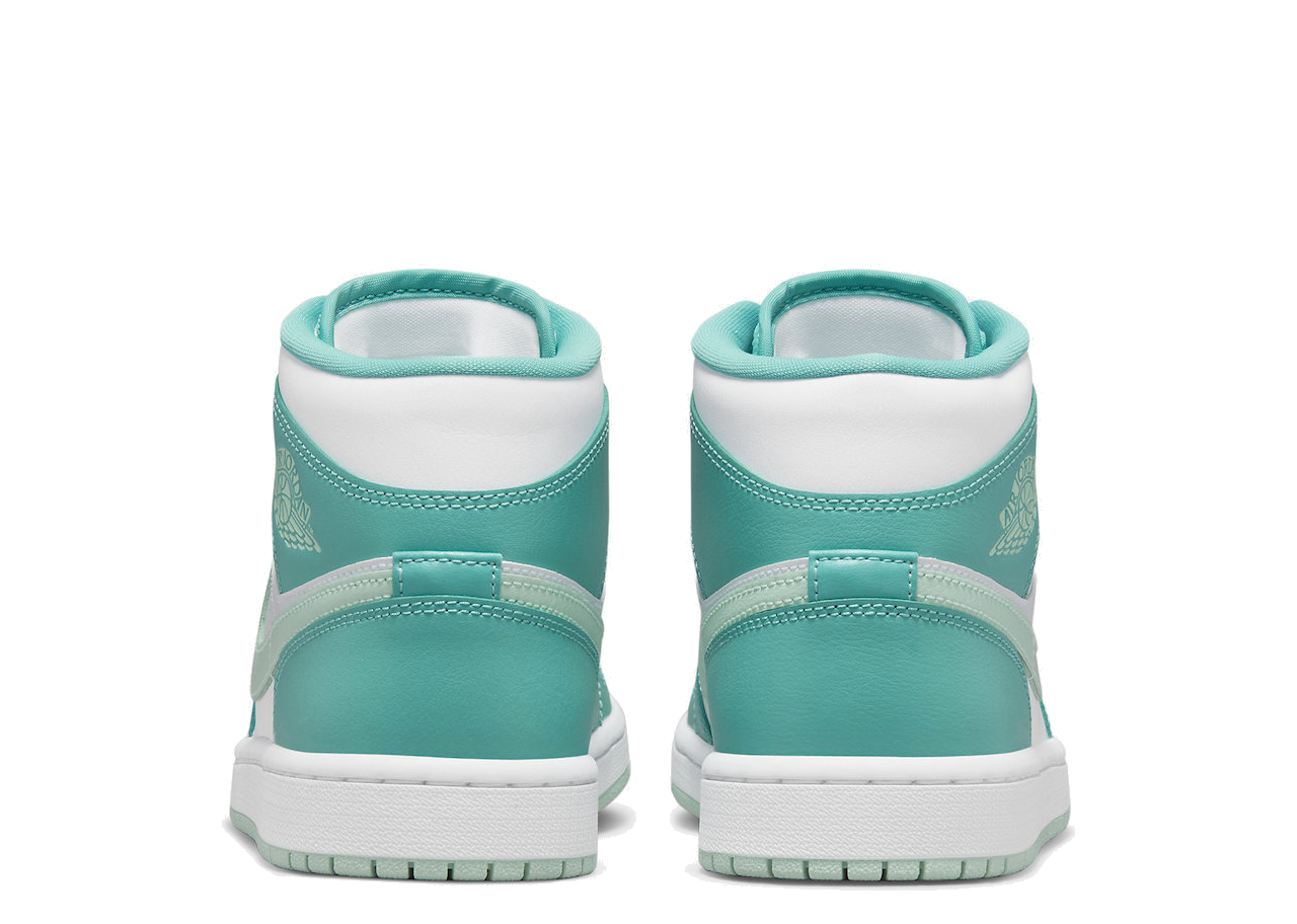 Air Jordan 1 Mid Washed Teal (Women's) - photo 3