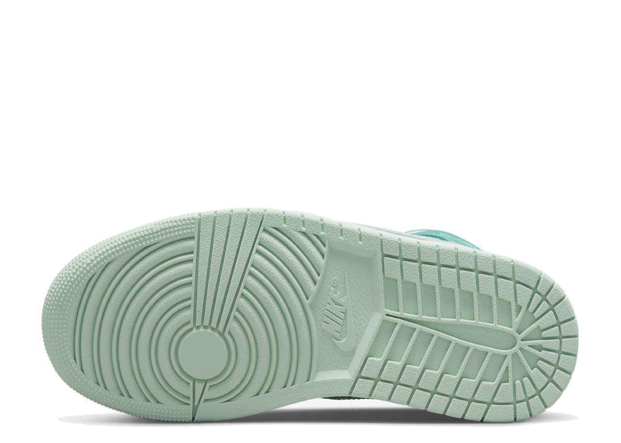 Air Jordan 1 Mid Washed Teal (Women's) - photo 4