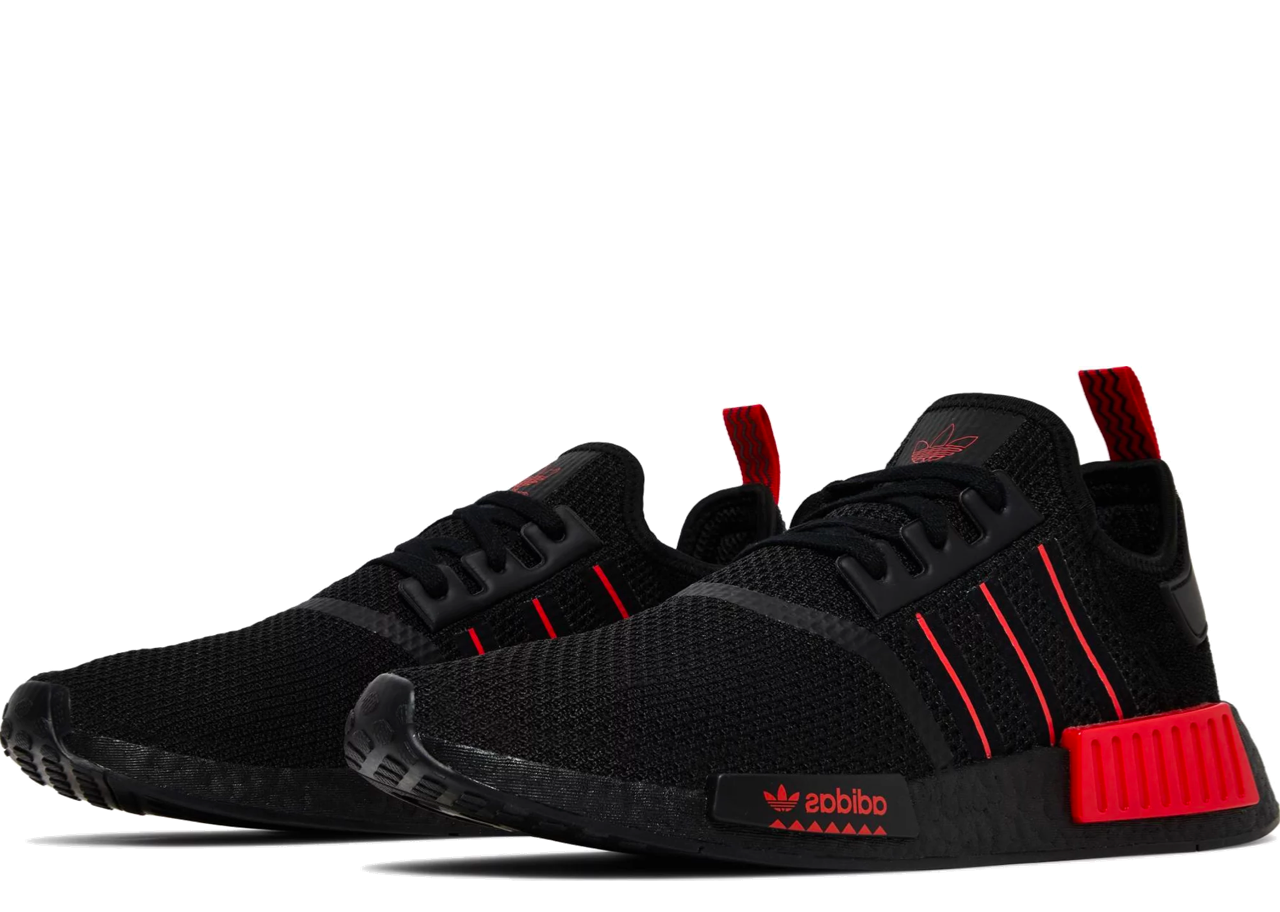 Adidas NMD R1 Core Black Red - photo 2