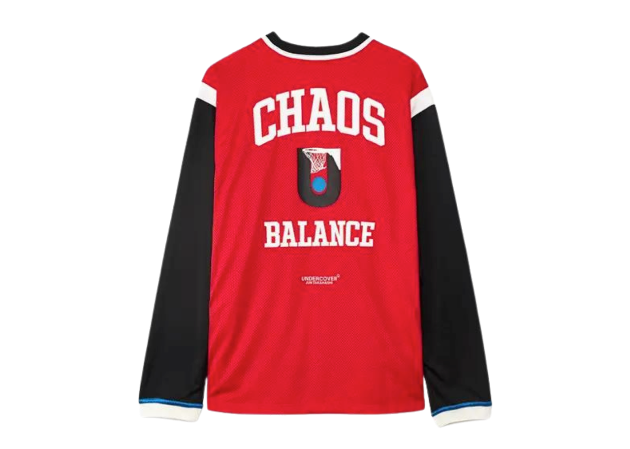 Nike X Undercover Long Sleeve Shooting Top Red Blue Black - photo 2