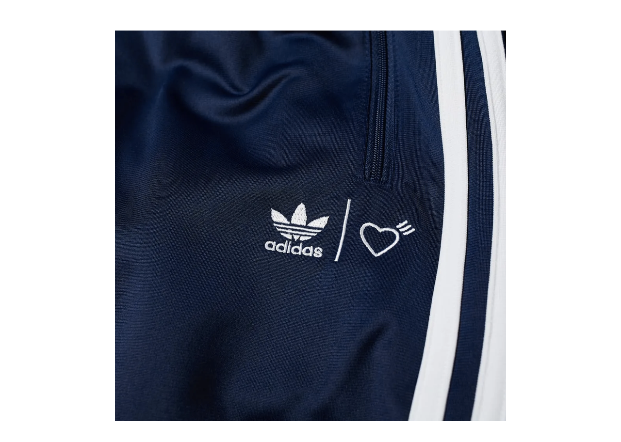 Adidas x Human Made Firebird Track Pants Collegiate Navy - photo 3