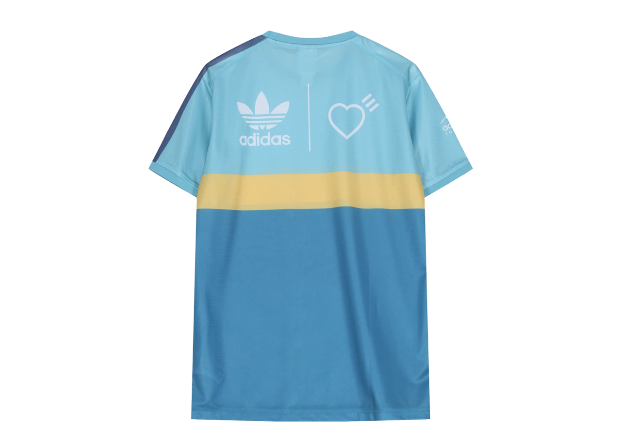 Adidas x Human Made Graphic Tee Aqua - photo 2