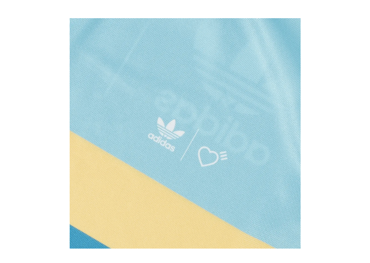 Adidas x Human Made Graphic Tee Aqua - photo 3