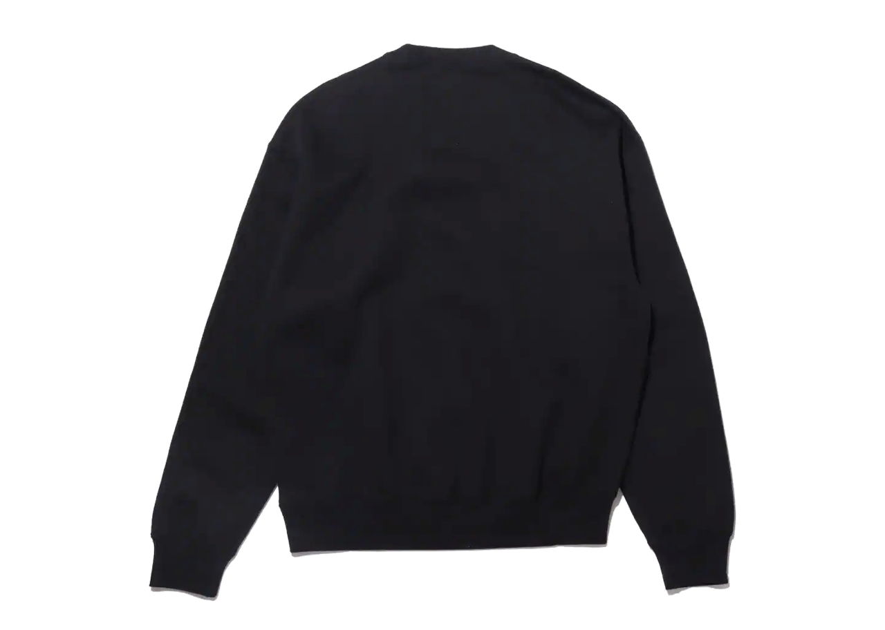 NikeLab Fleece Crew Black White - photo 2