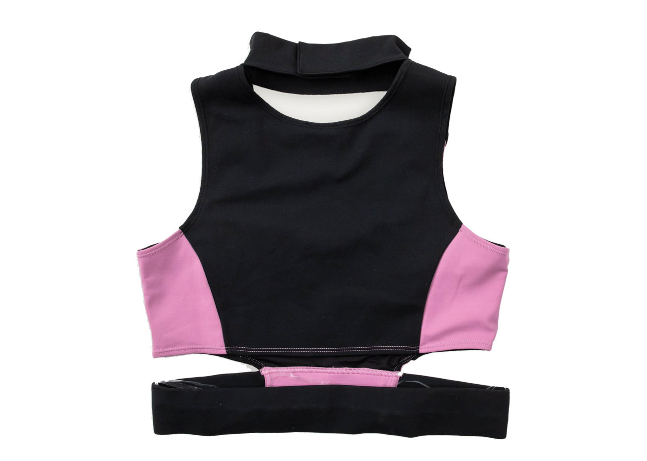 Nike x Ambush Crop Top Magic Flamingo Black - photo 2