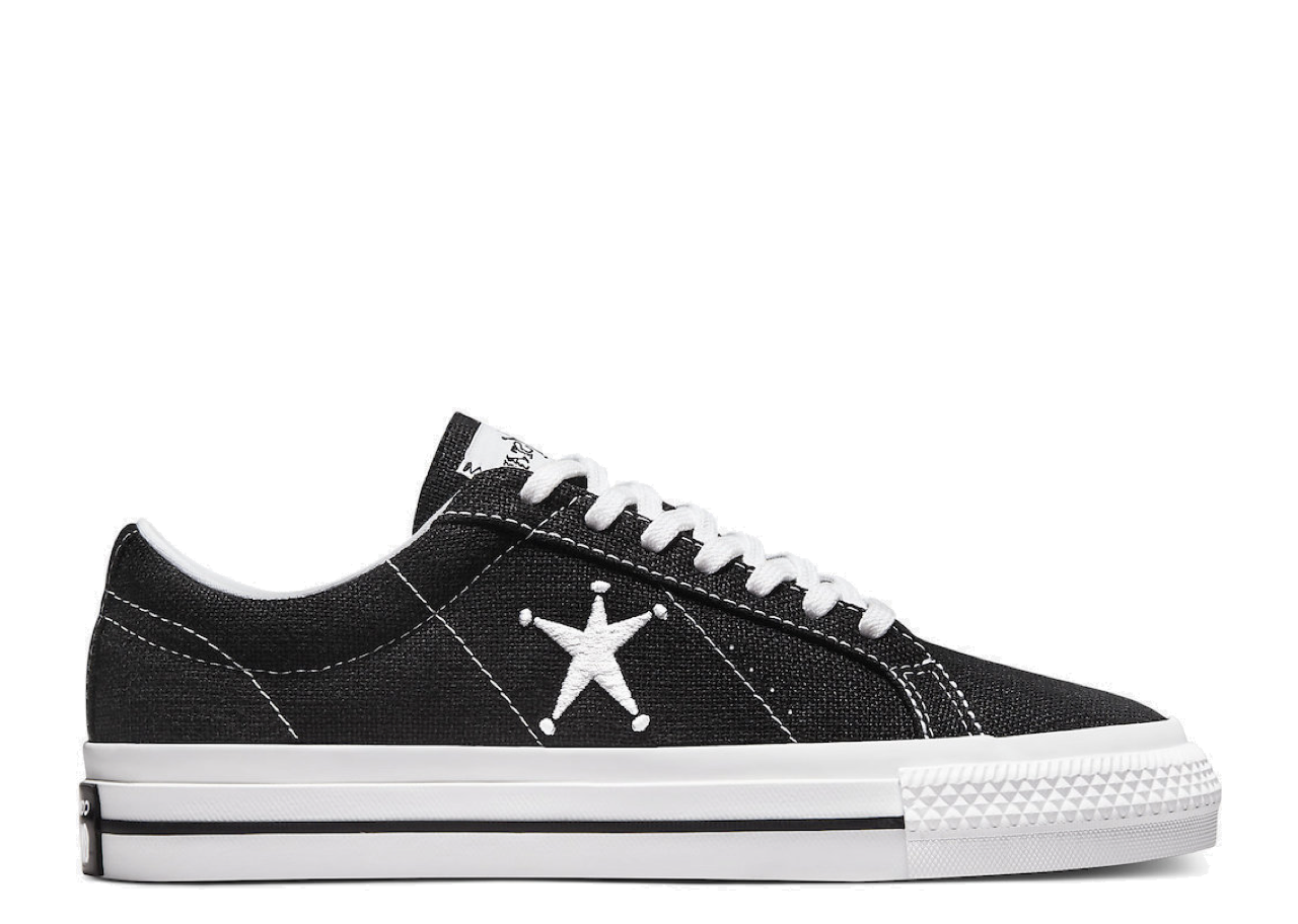 Converse Chuck One Star Ox Stussy Black
