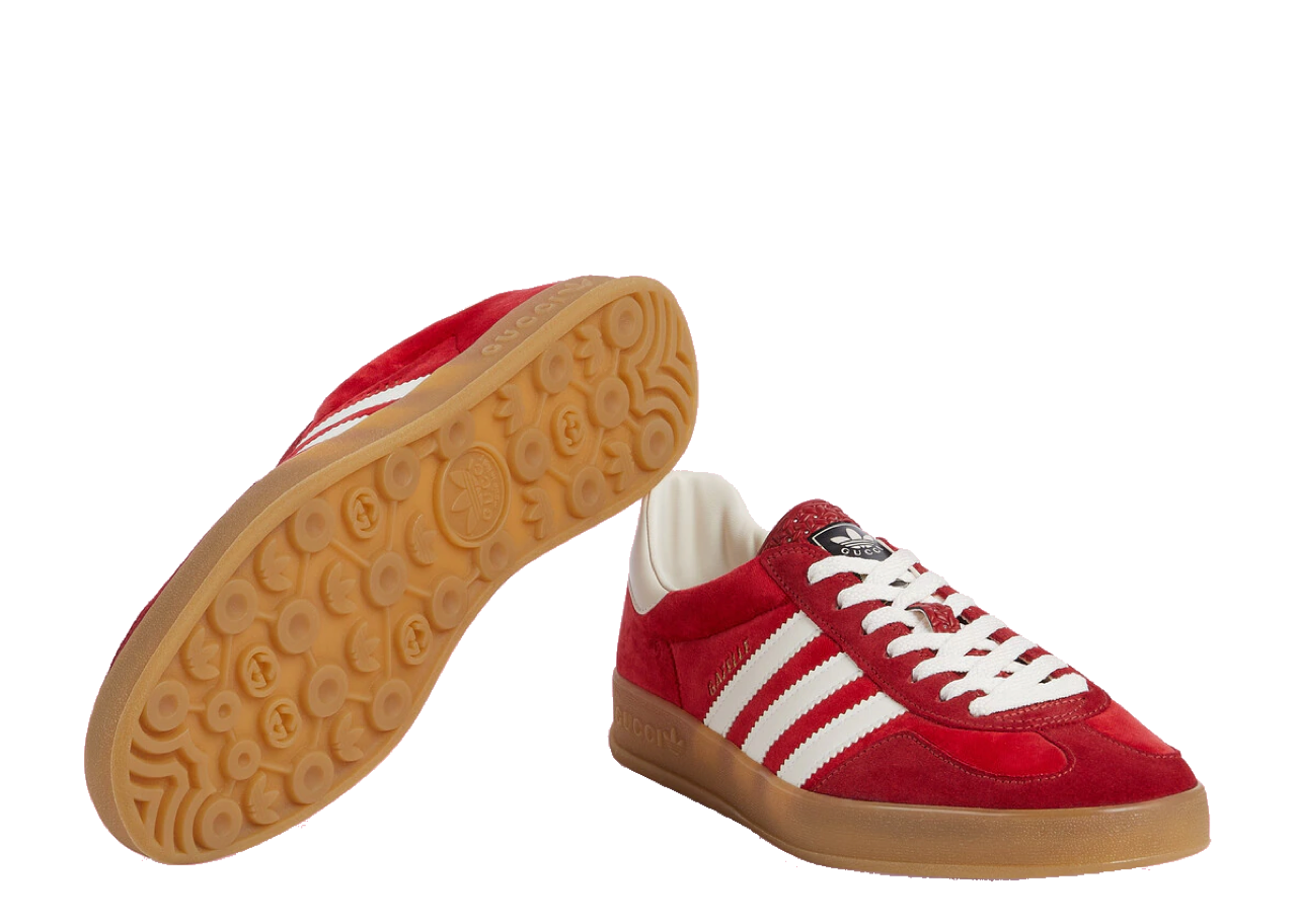 Adidas x Gucci Gazelle Red - photo 4