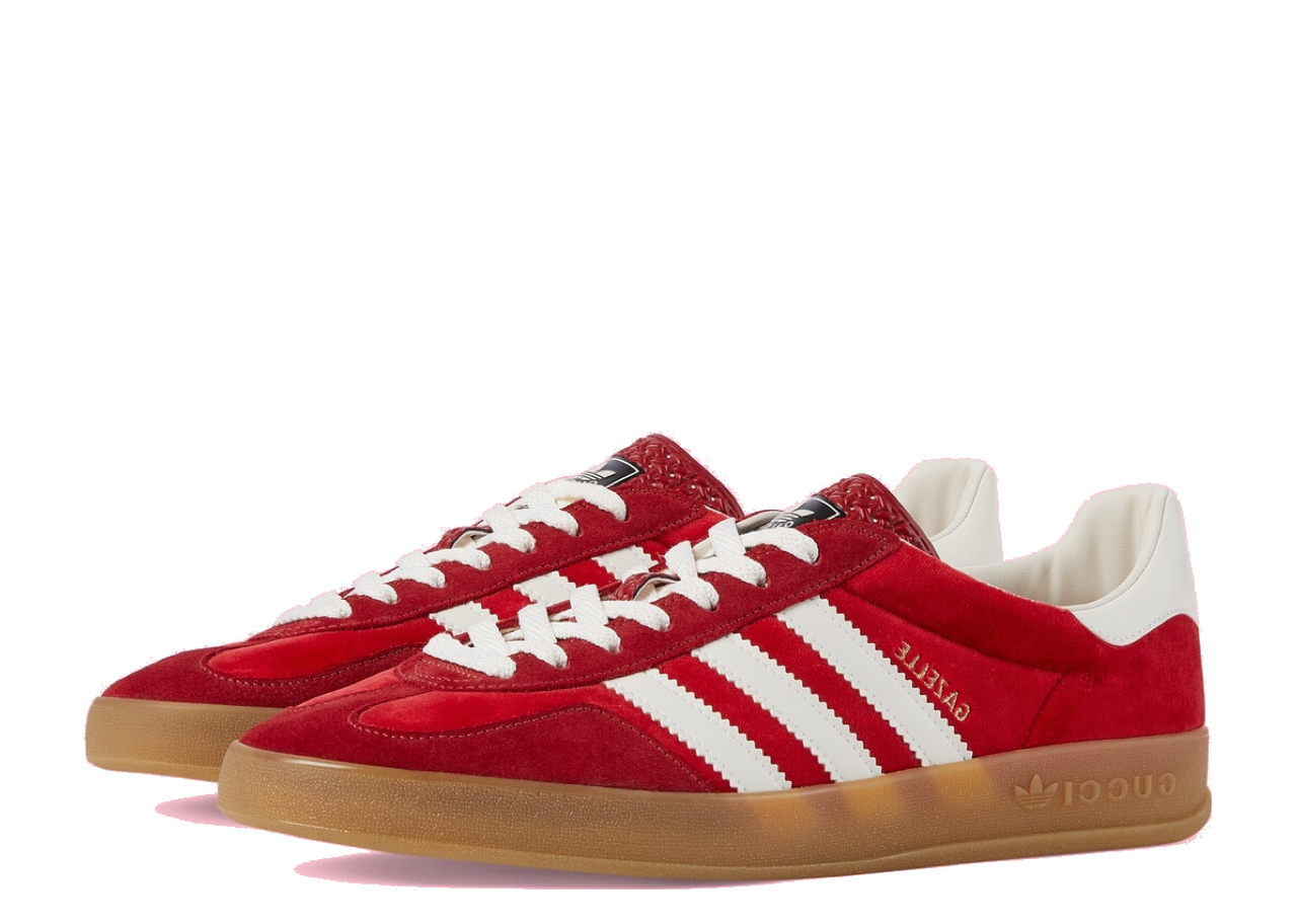 Adidas x Gucci Gazelle Red - photo 2