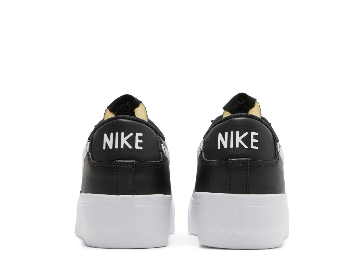 Nike Blazer Low Platform Black White (Women's) - photo 3