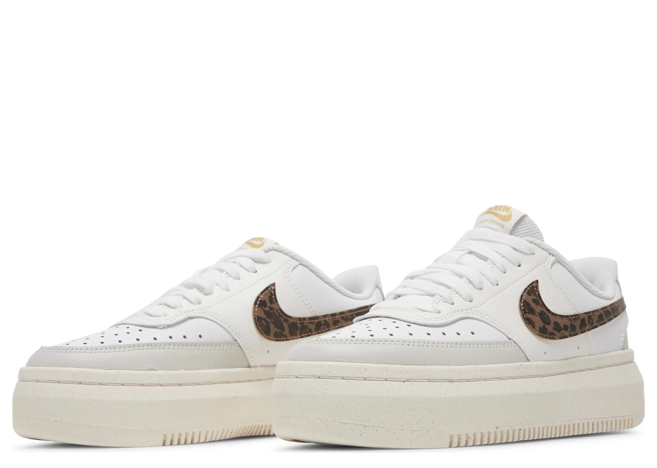 Nike Court Vision Alta Low White Light Bone Sail Archaeo Brown (Women's) - photo 2
