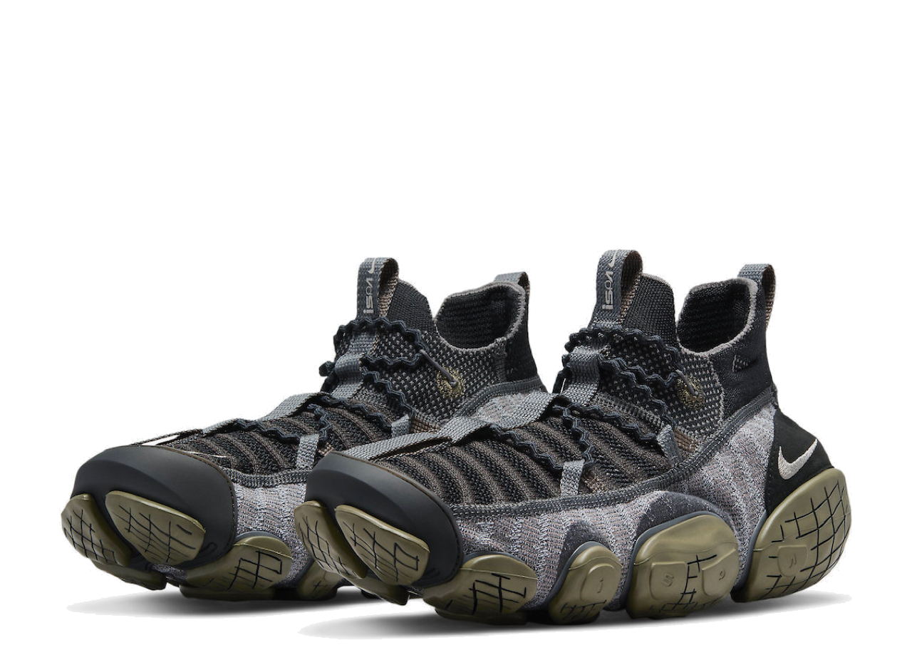 Nike ISPA Link Black Medium Olive - photo 2