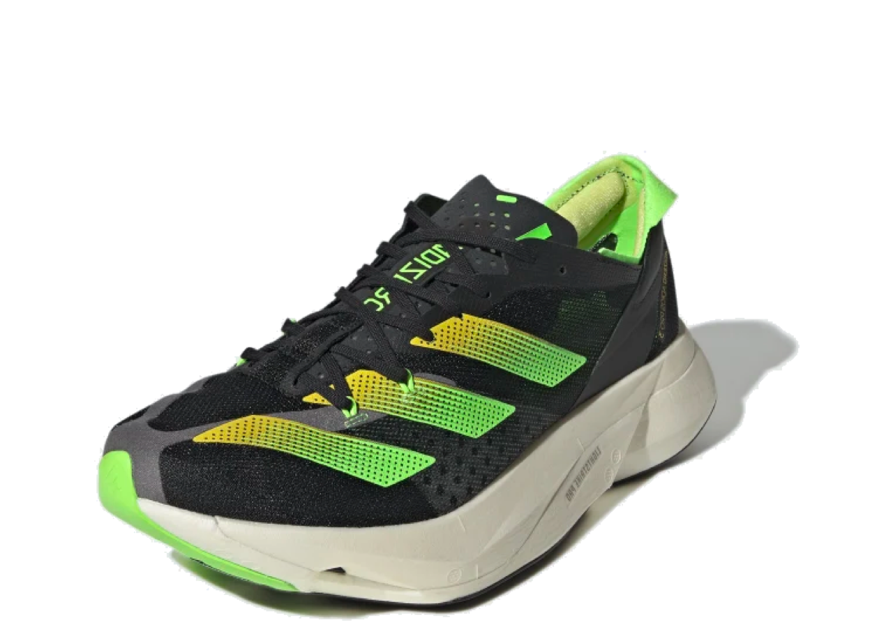 Adidas Adios Pro 3 Black Beam Yellow Solar Green - photo 2