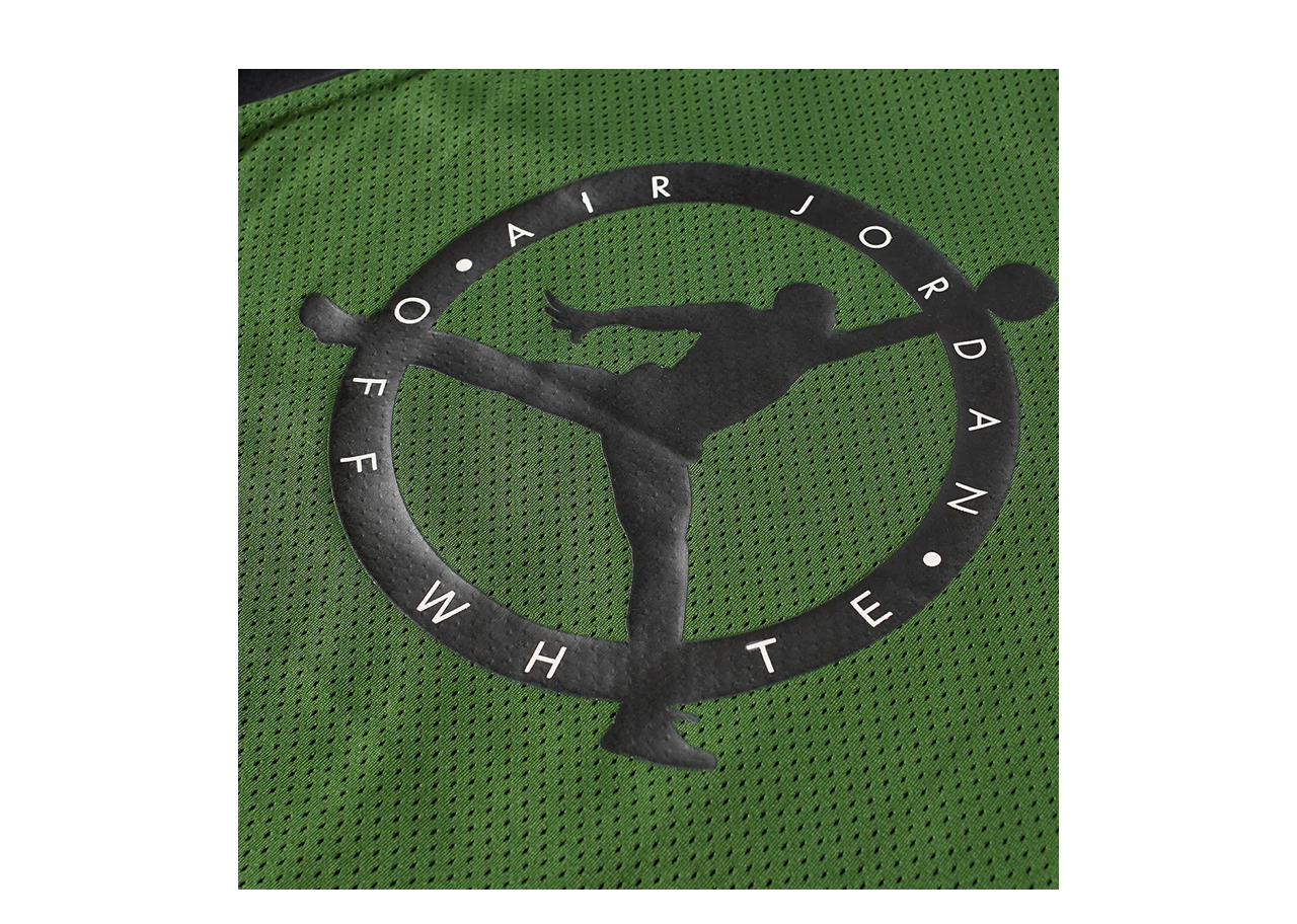 Off-White x Jordan Top Green Black - photo 5