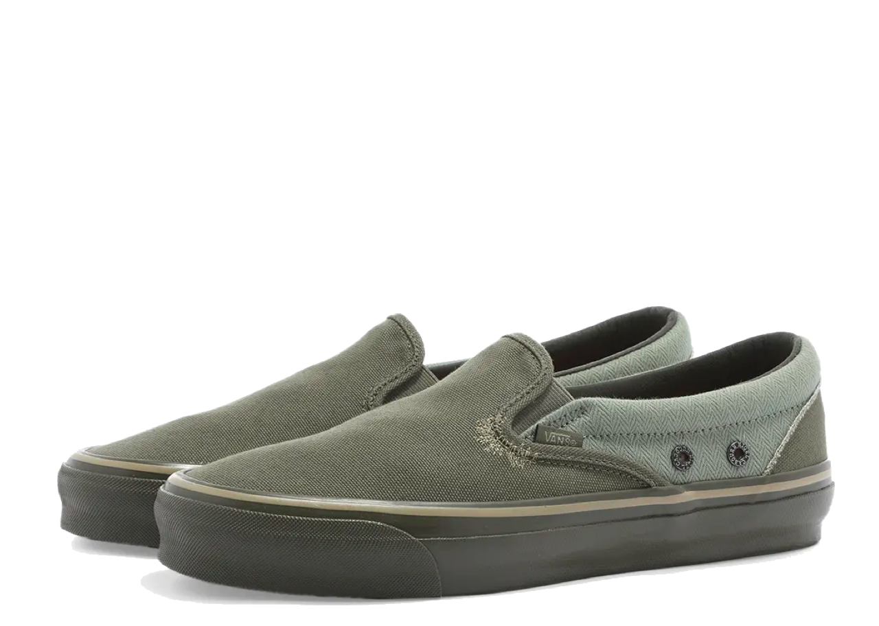 Vans Vault OG Classic Slip-On LX Nigel Cabourn Army Mix - photo 2