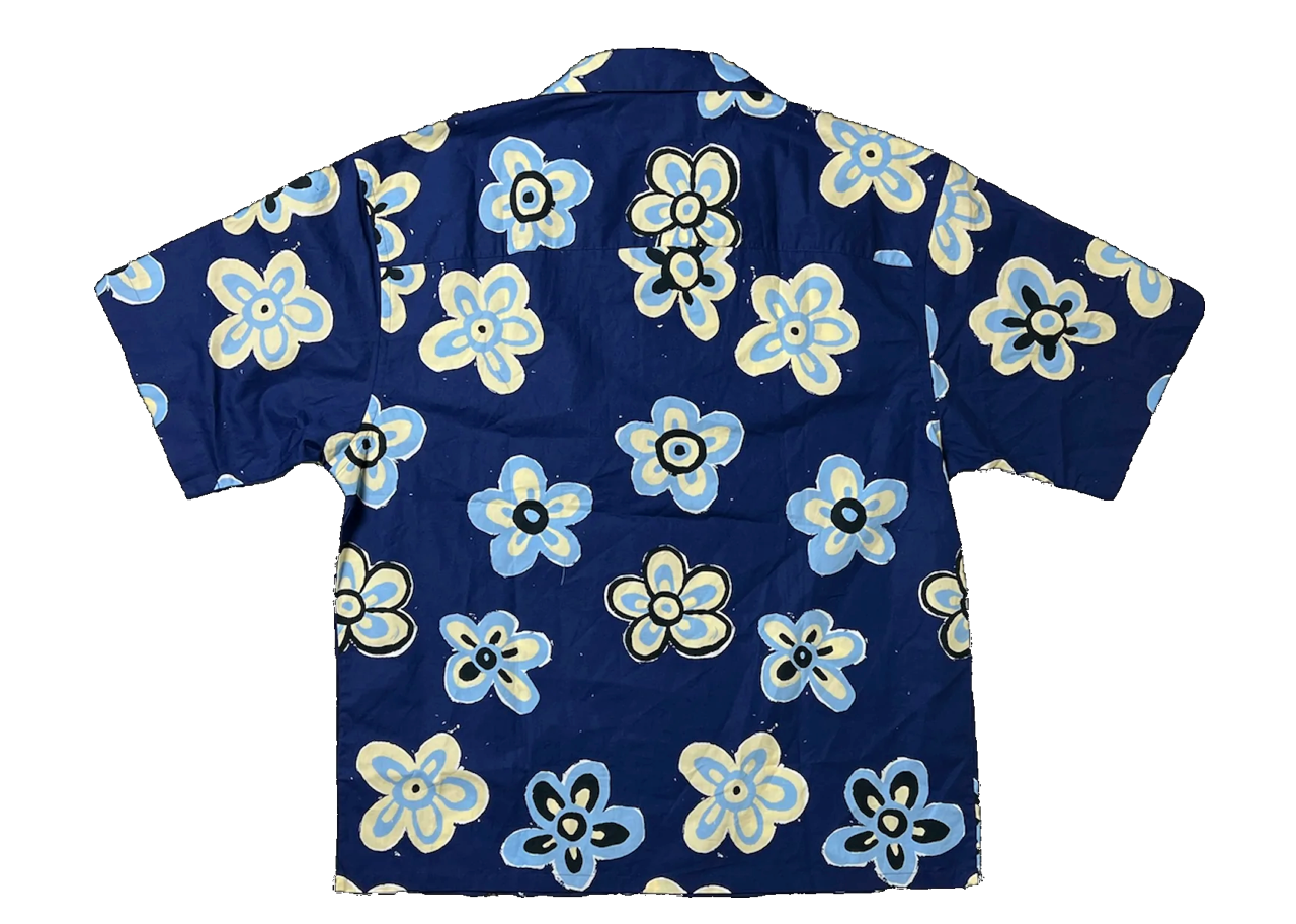 Uniqlo x MARNI Oversized Open Collar Shirt Blue (Asia Sizing) - photo 2