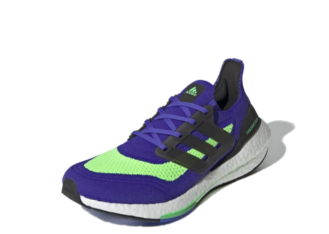 Adidas Ultra Boost 21 Sonic Ink Screaming Green - photo 2