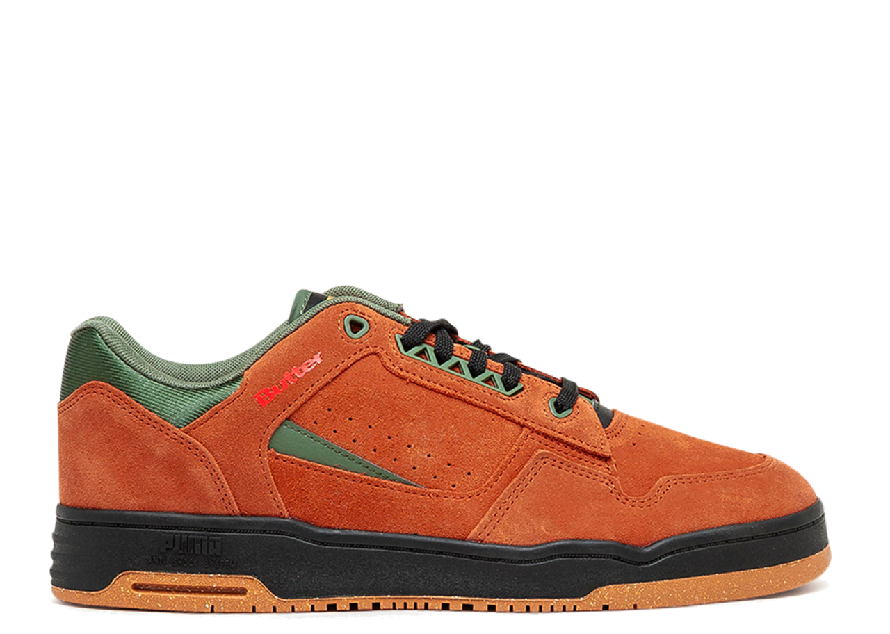 Puma X Butter Goods Slipstream Lo Brown Green
