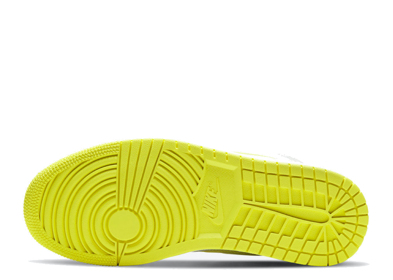 Air Jordan 1 Mid SE Voltage Yellow (Women's) - photo 4