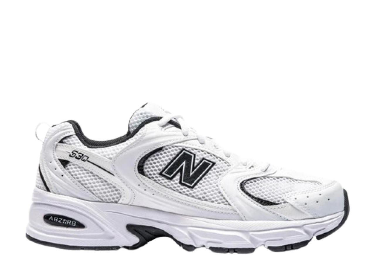 New Balance 530 White Black Details