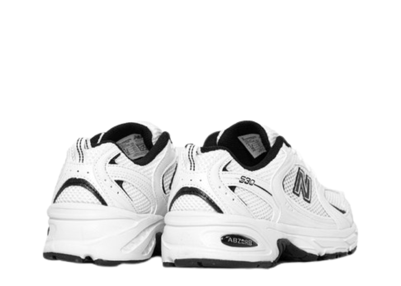 New Balance 530 White Black Details - photo 3