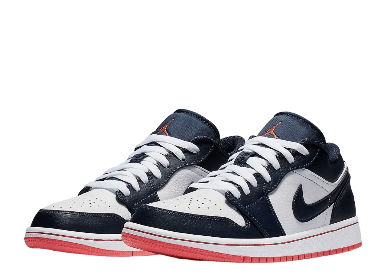 Air Jordan 1 Low Obsidian Ember Glow - photo 2